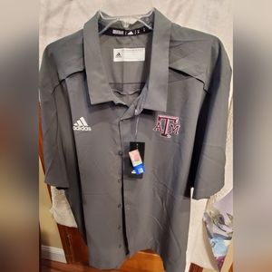 Texas A&M button up shirt